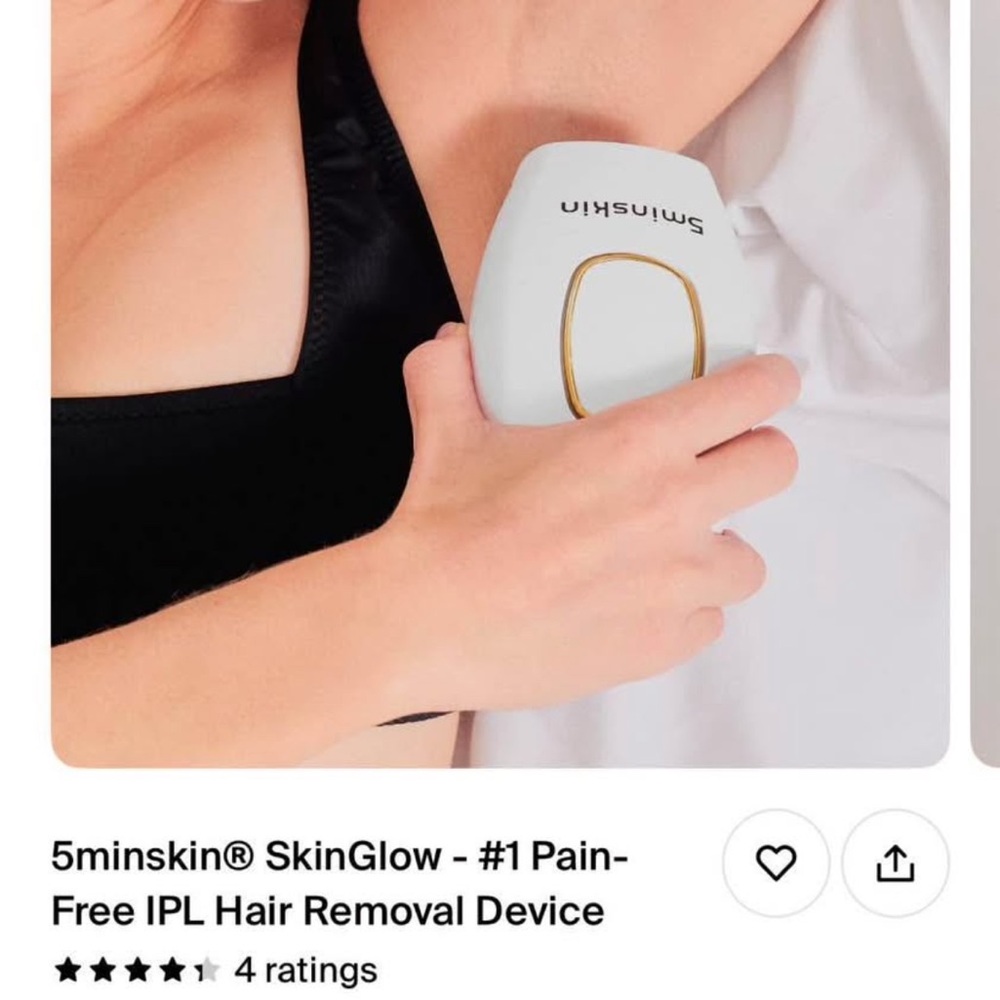 IPL Hair Removal Device - White